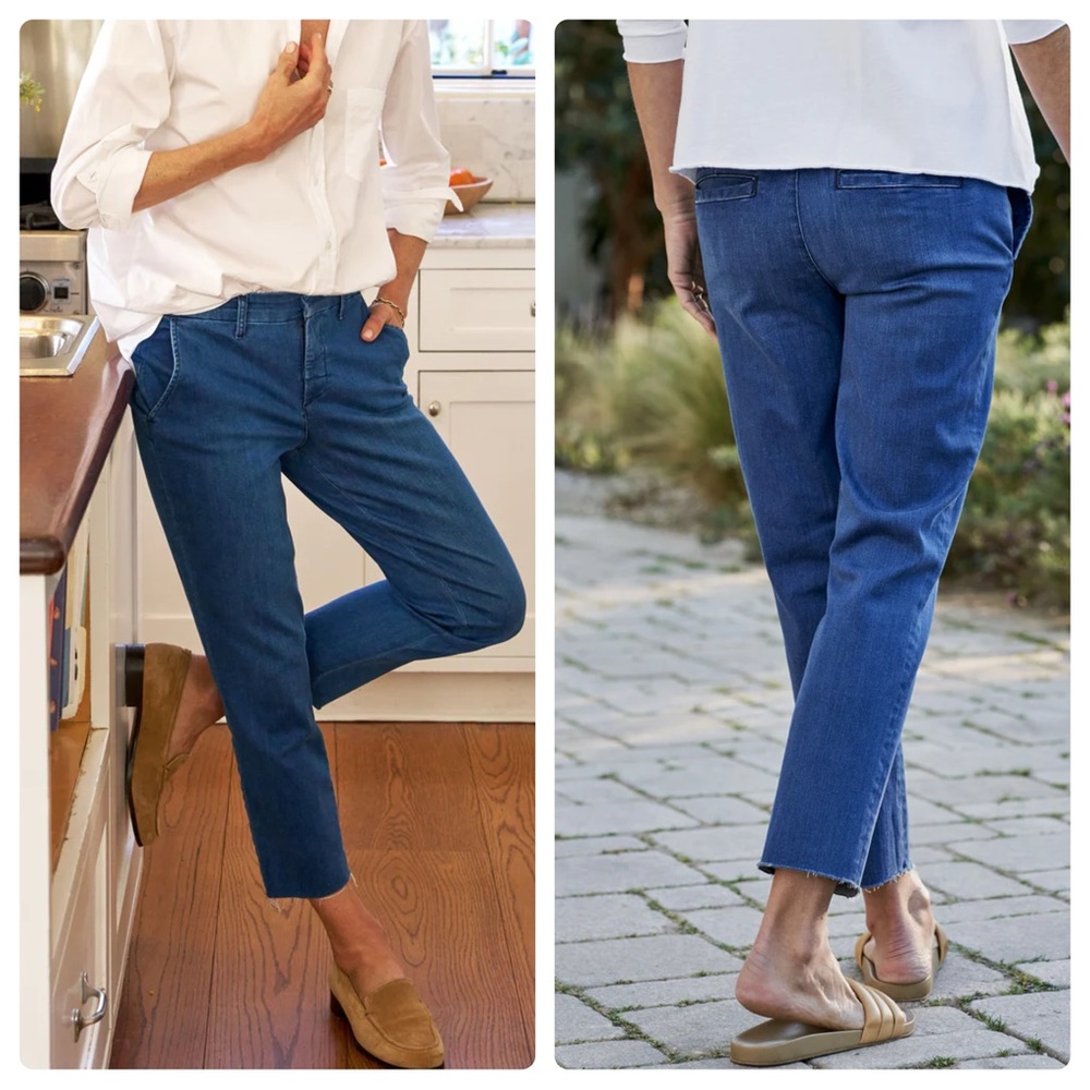 Frank & Eileen Wicklow Italian Chino Italian Performance Denim 1977 Wash Size 4